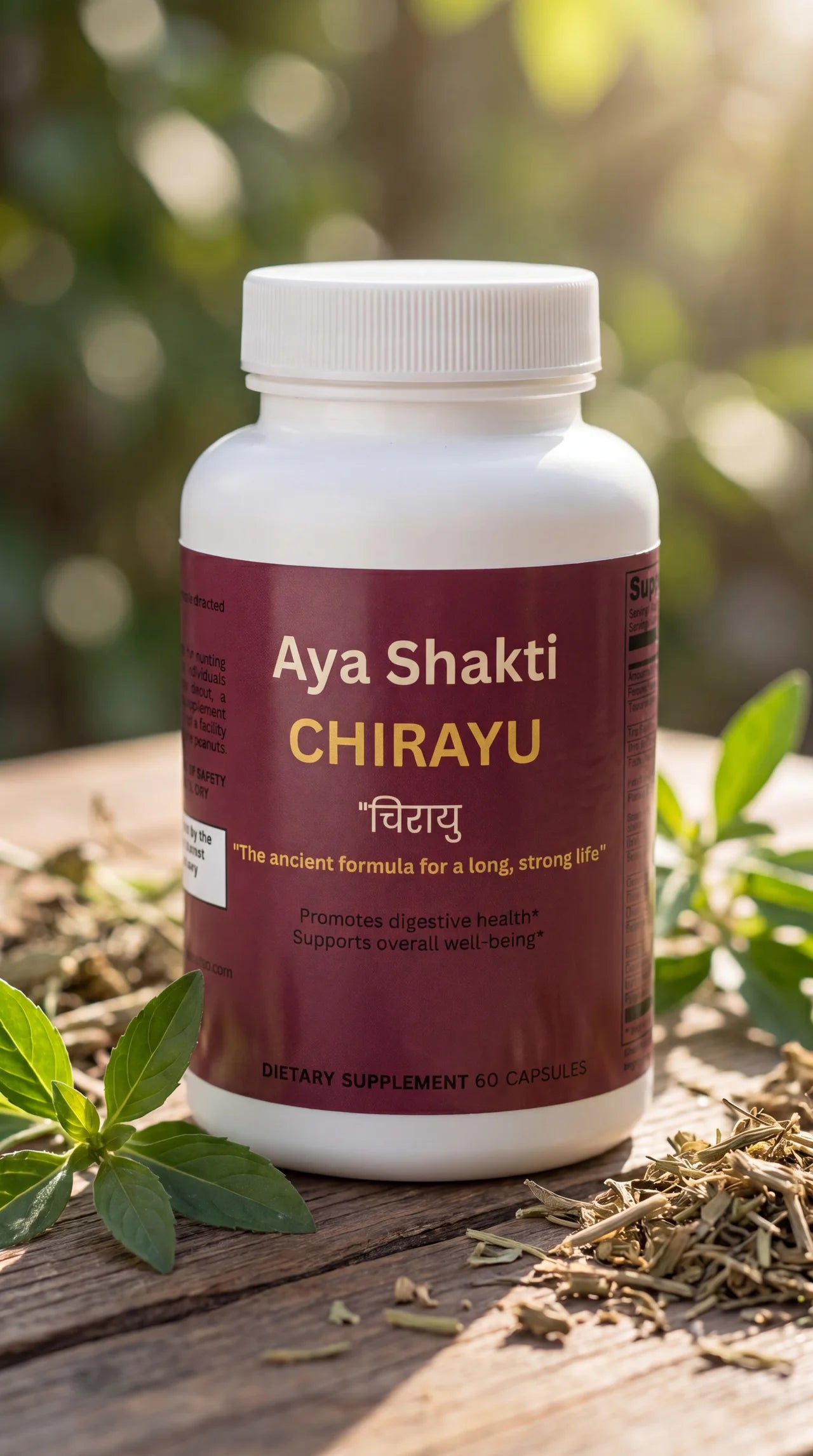 Chirayu Longevity Blend — Ancient Ayurvedic Formula for Vitality & Long Life